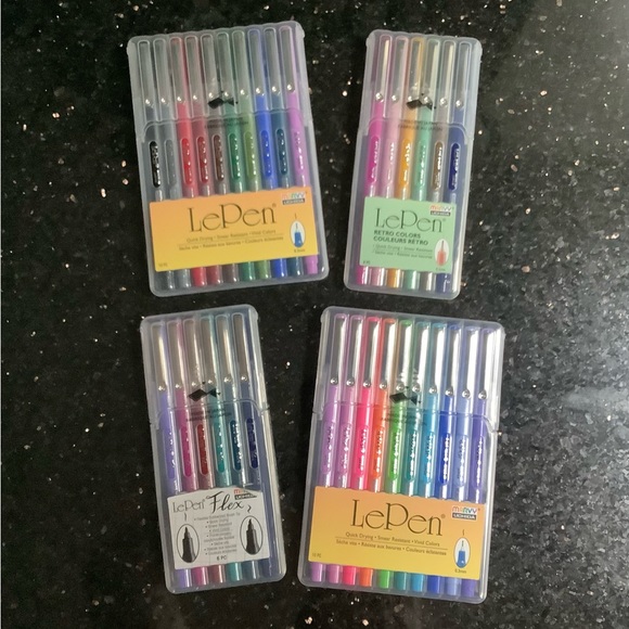 Le Pen Other - Le Pen Fine Point and Brush Pens